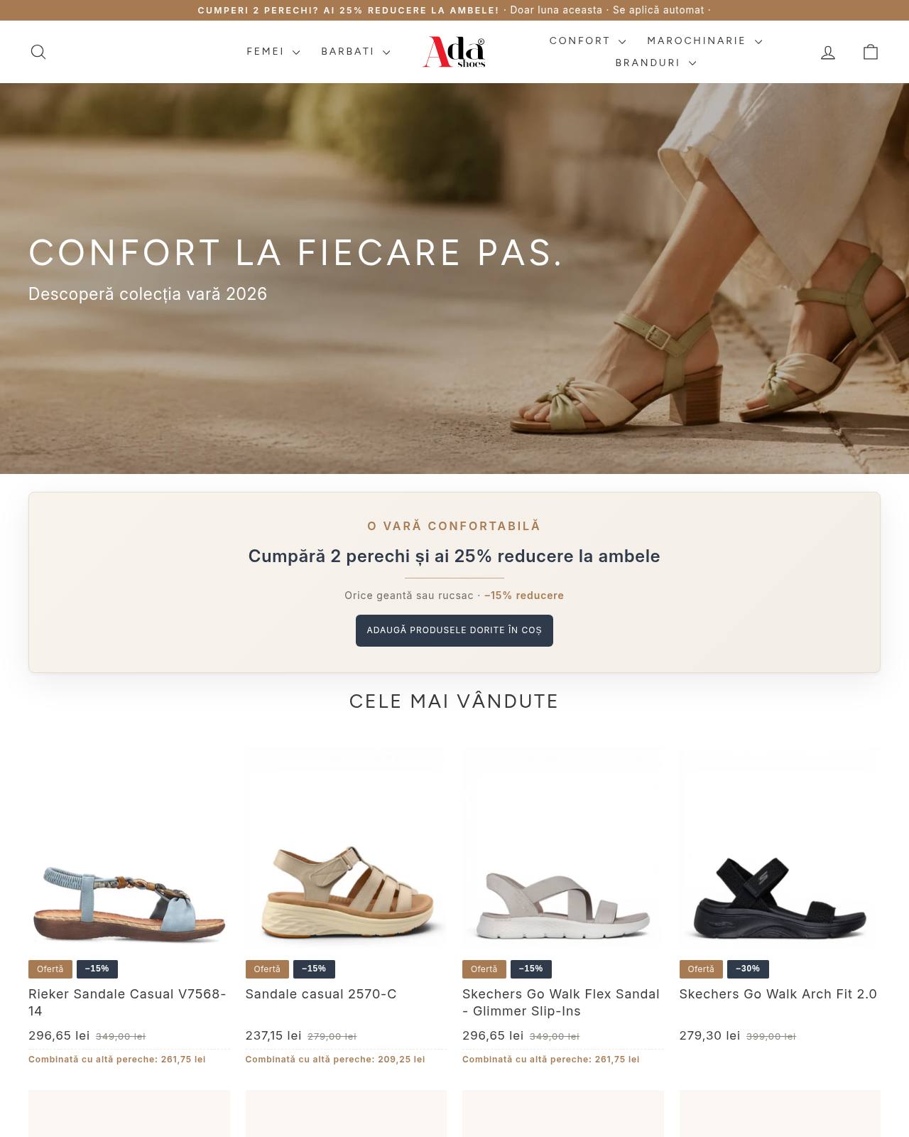 ada-shoes.ro — online store