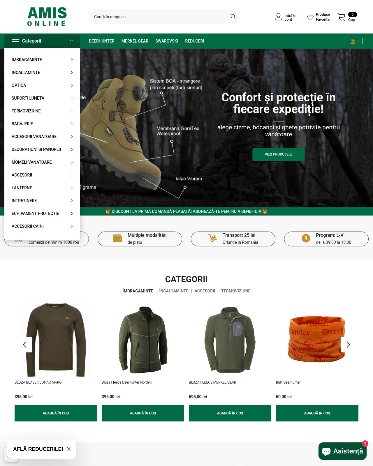 amis-online.ro — online store