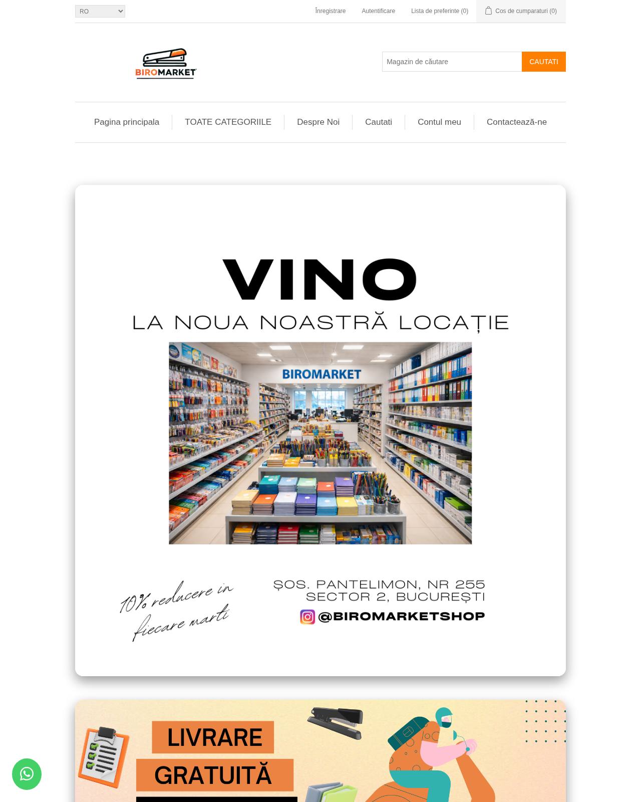 biromarket.ro — online store
