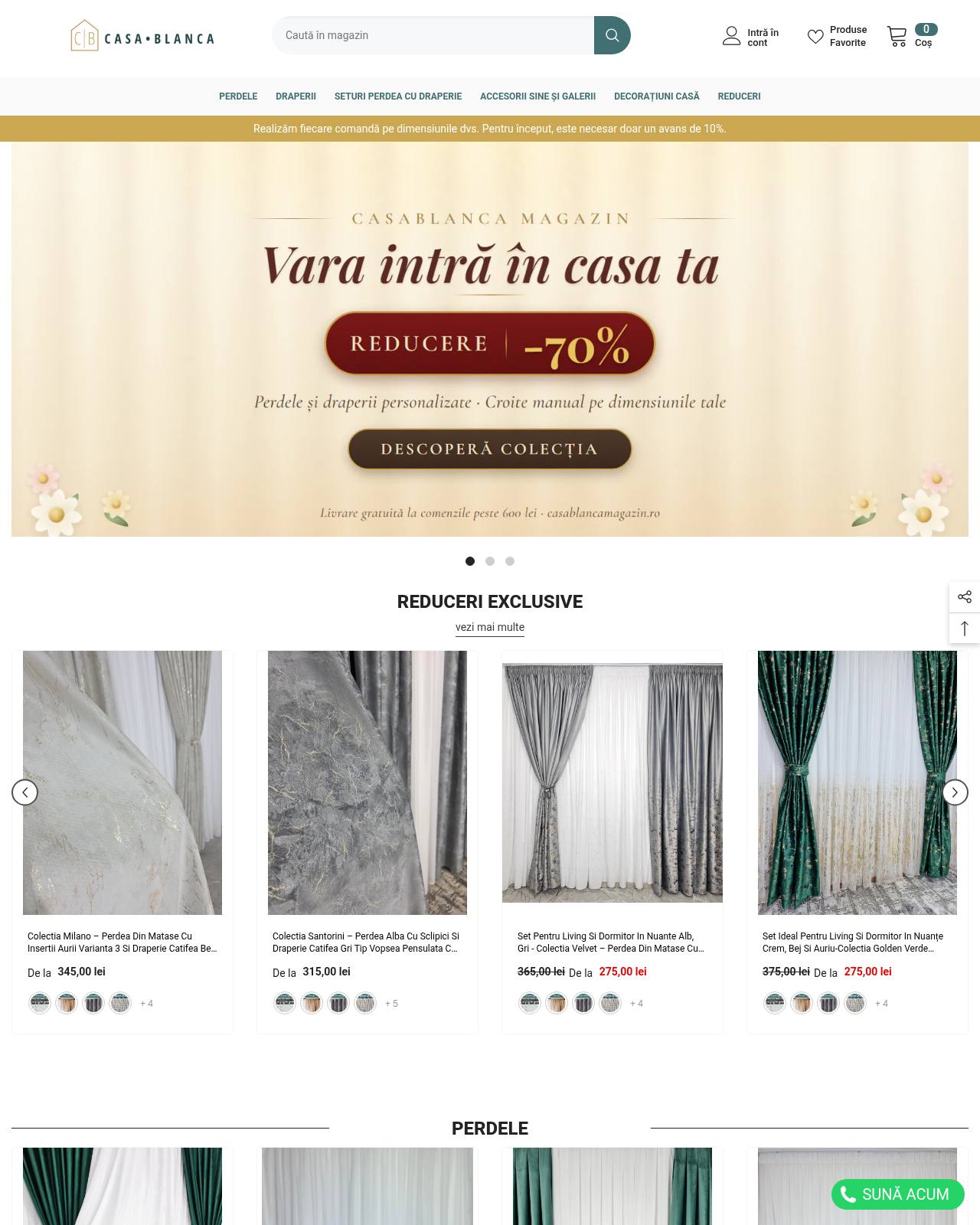 Casa Blanca — magazin online