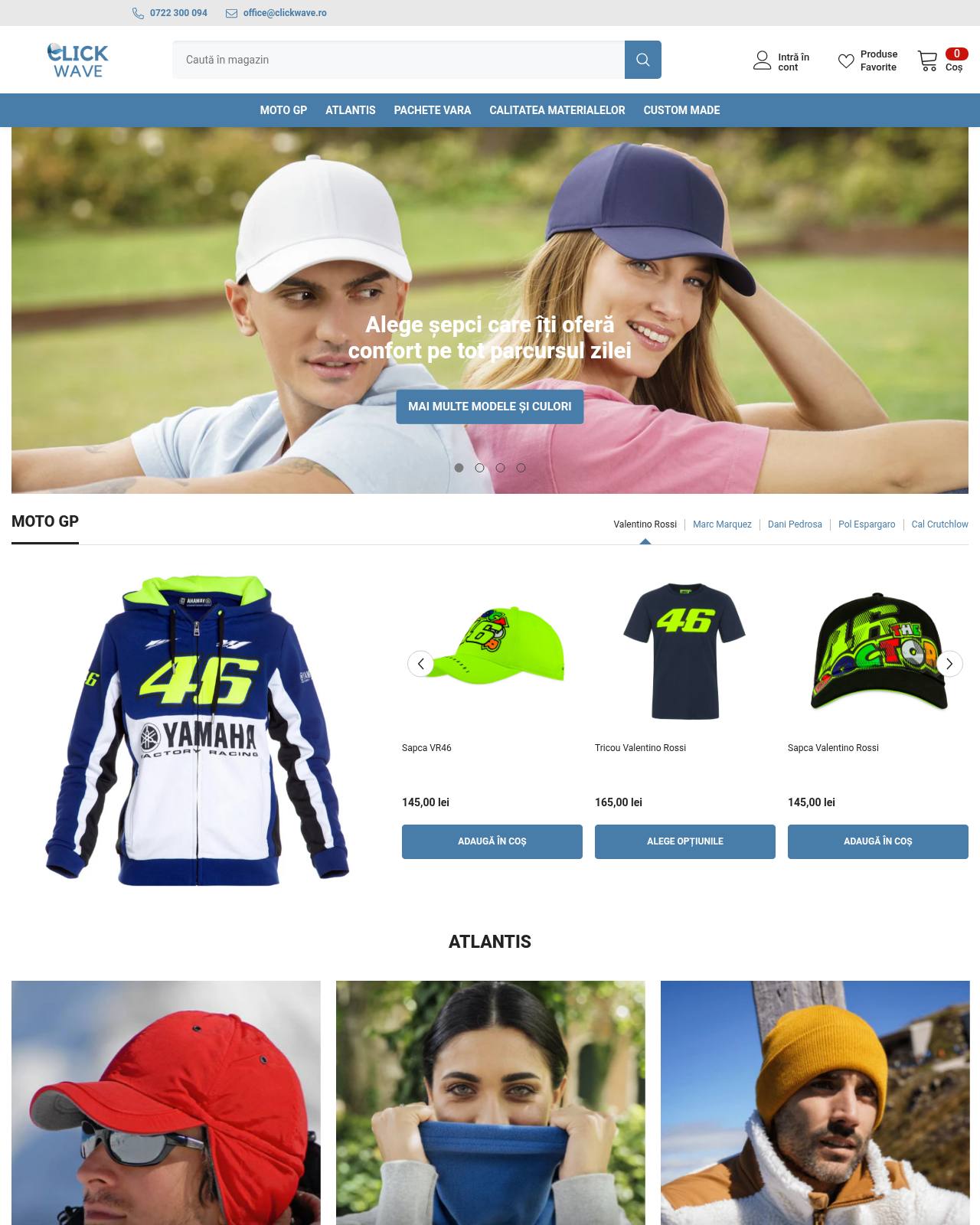 clickwave.ro — online store