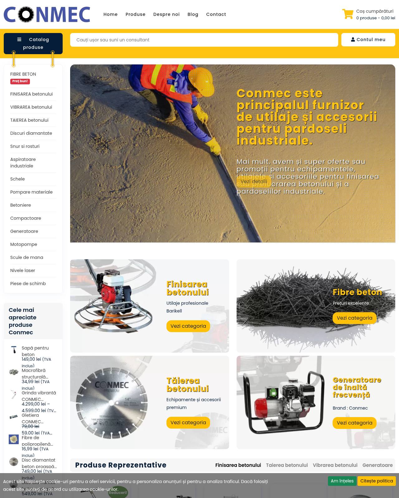 conmec.ro — online store