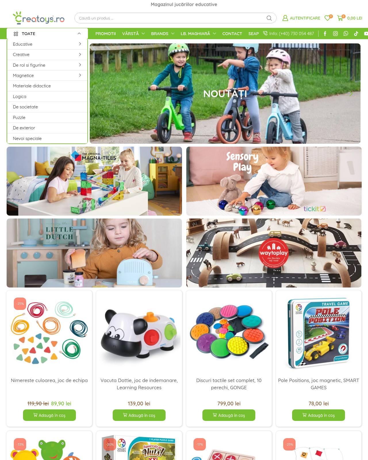 creatoys.ro — online store