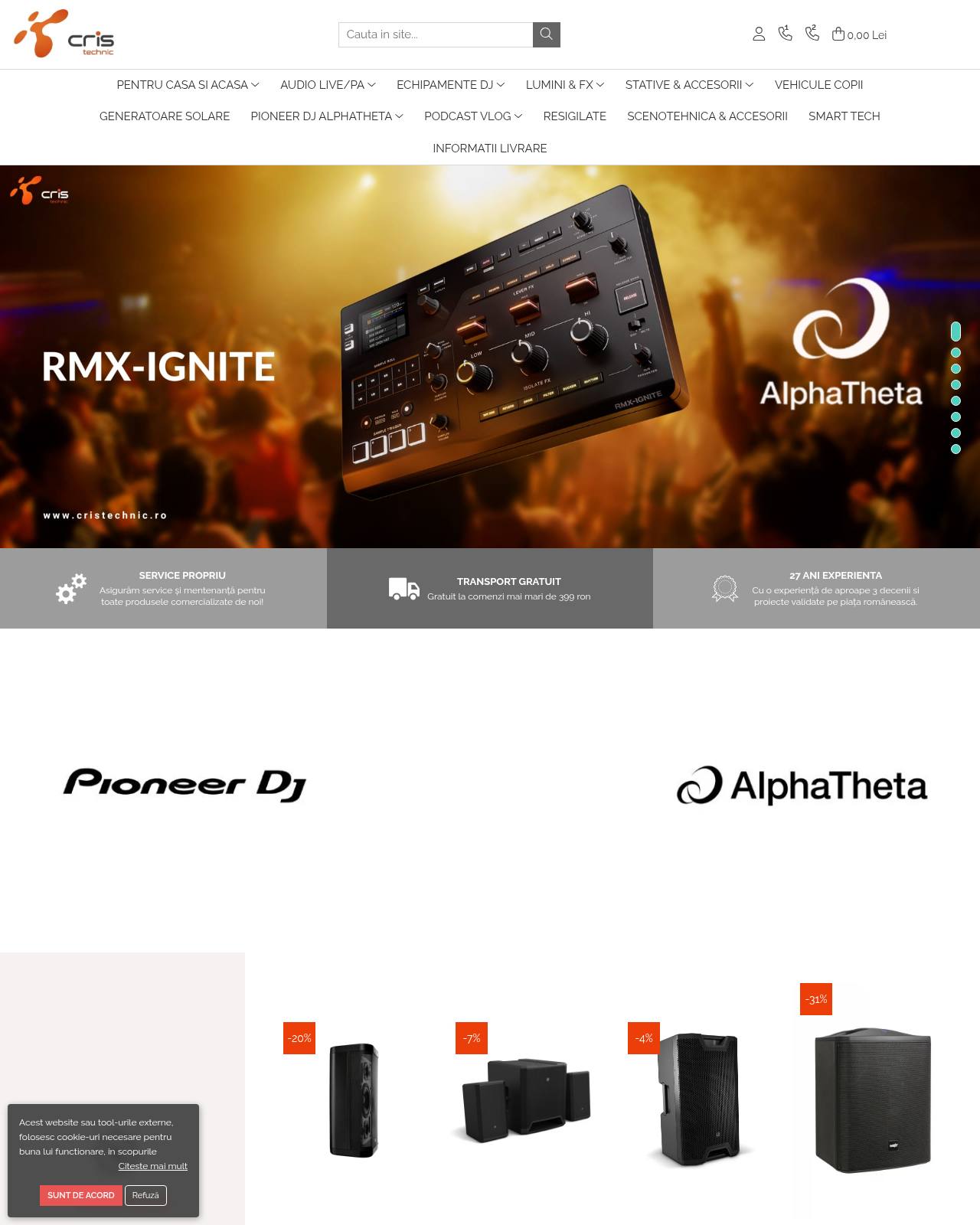 cristechnic.ro — online store