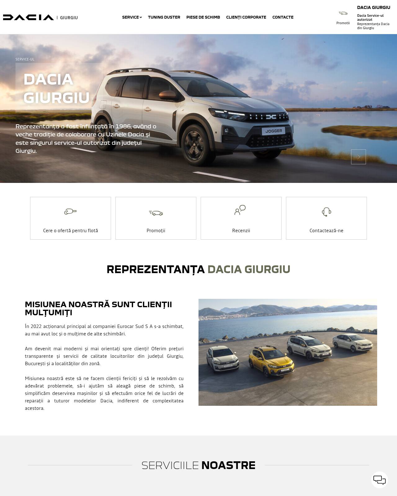 daciagiurgiu.ro — online store