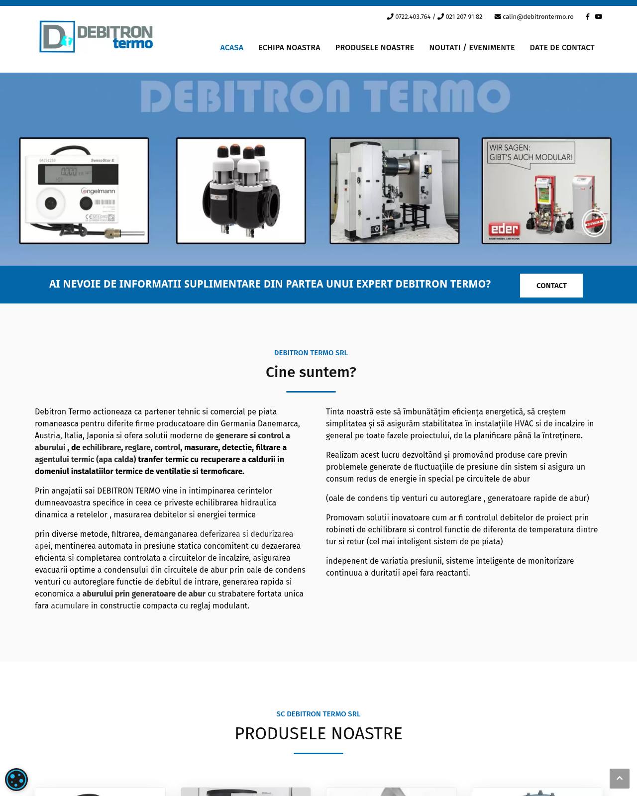 debitrontermo.ro — online store