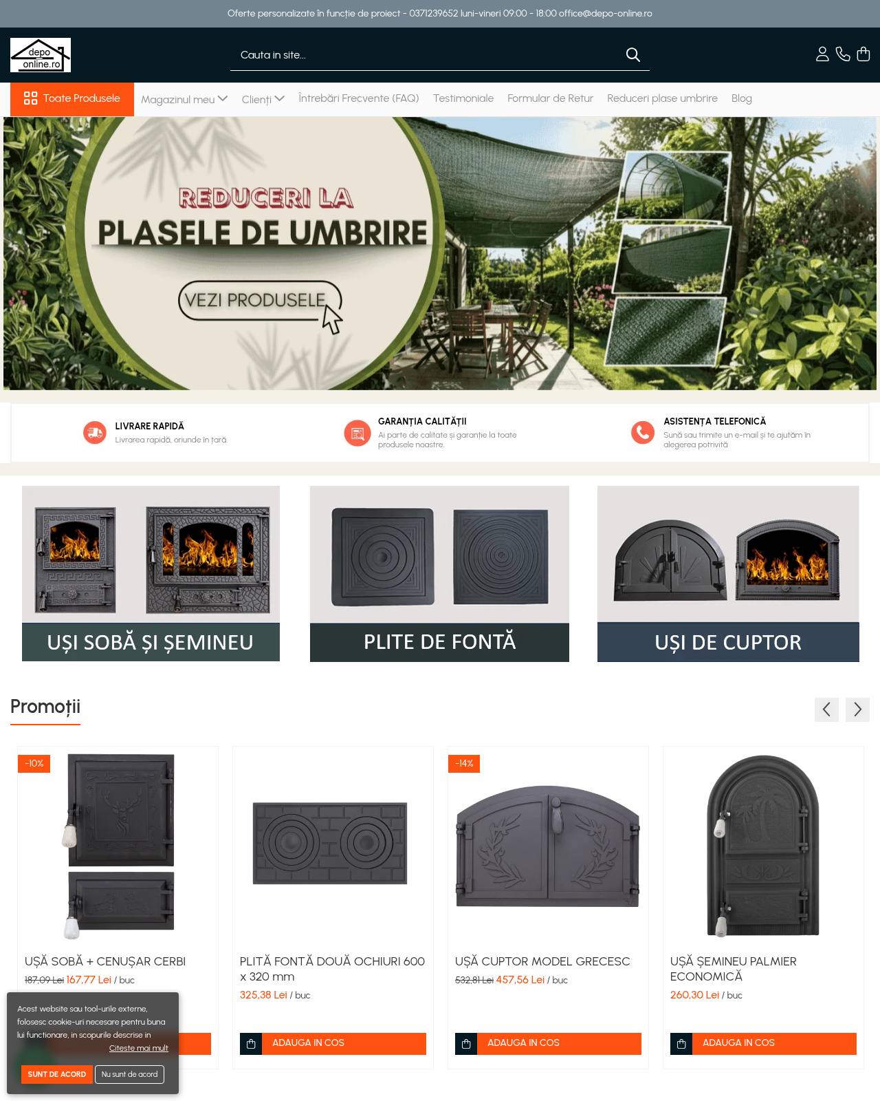depo-online.ro — online store