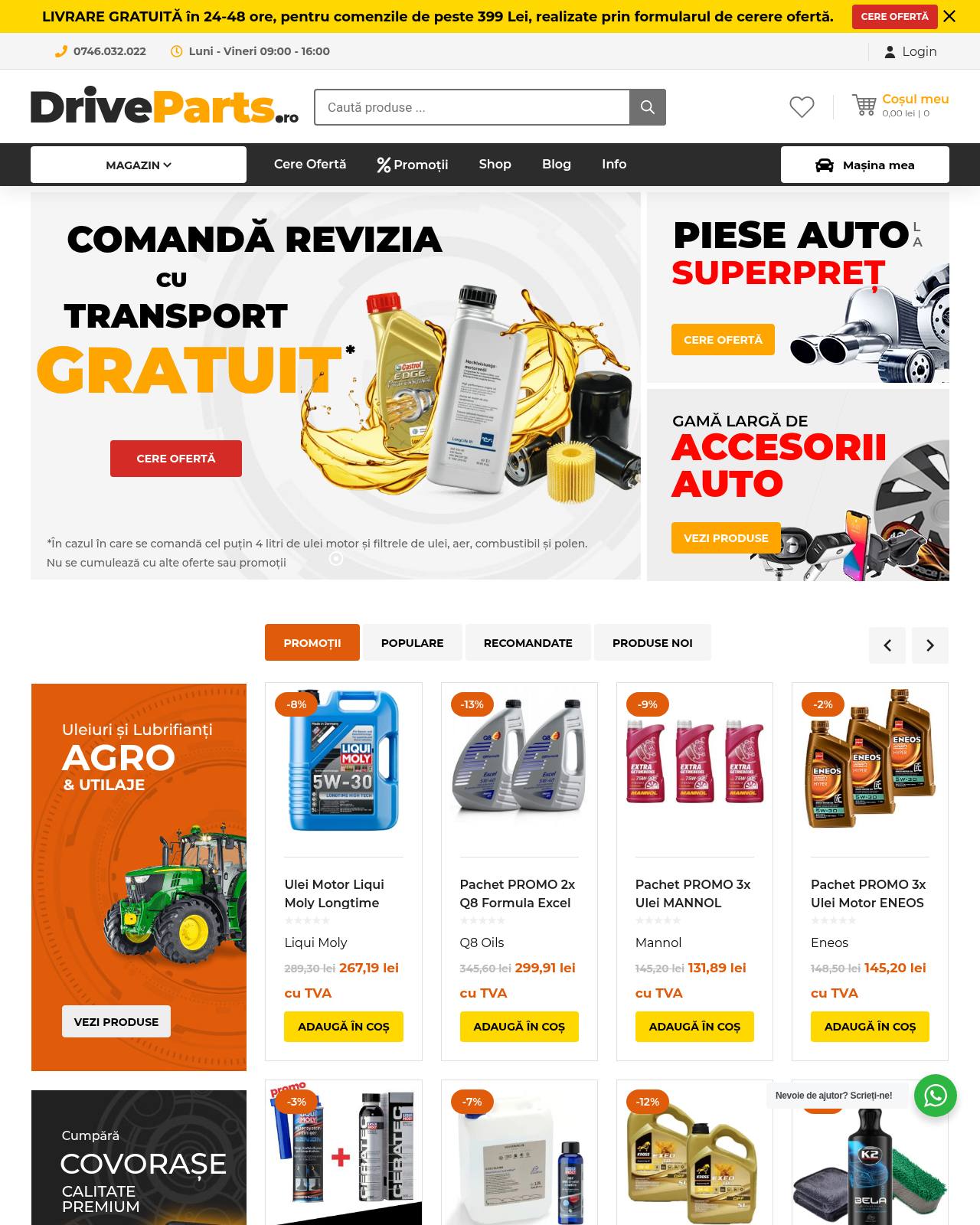 driveparts.ro — online store