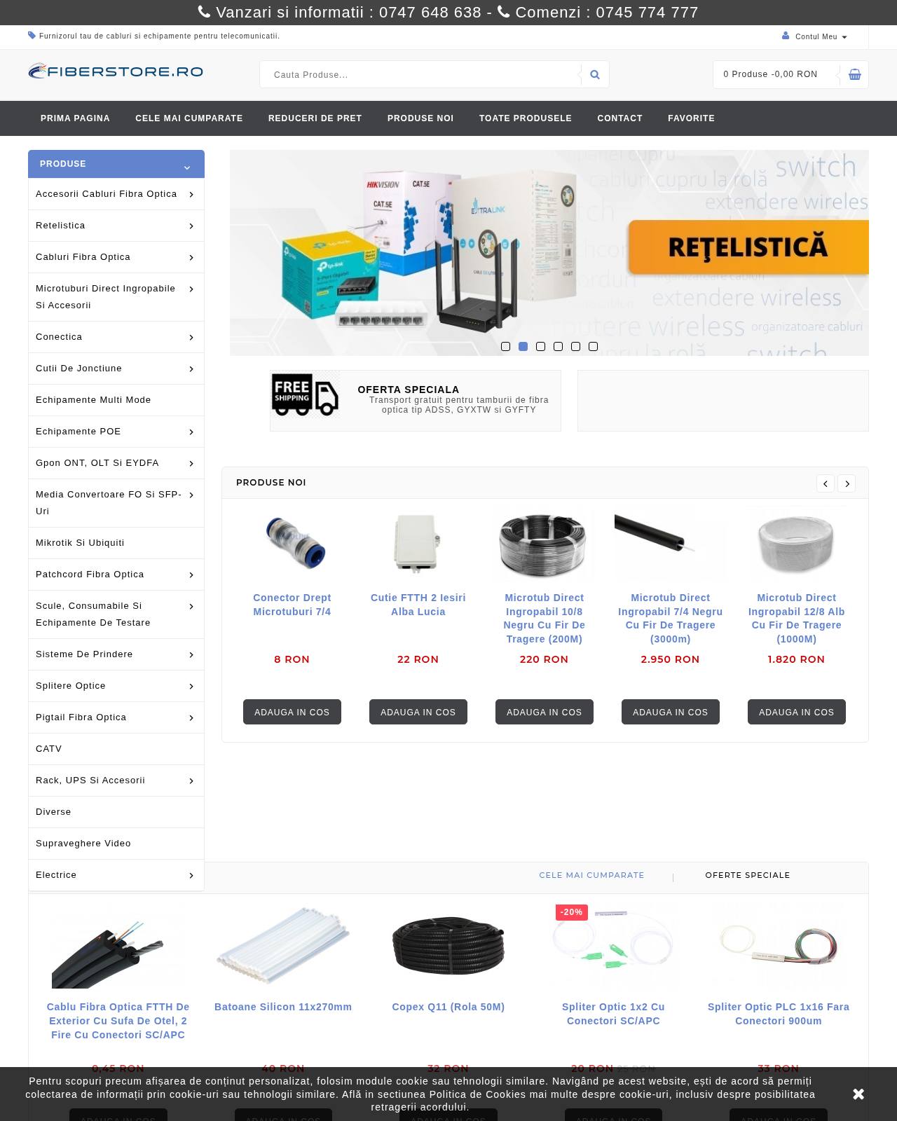 fiberstore.ro — online store