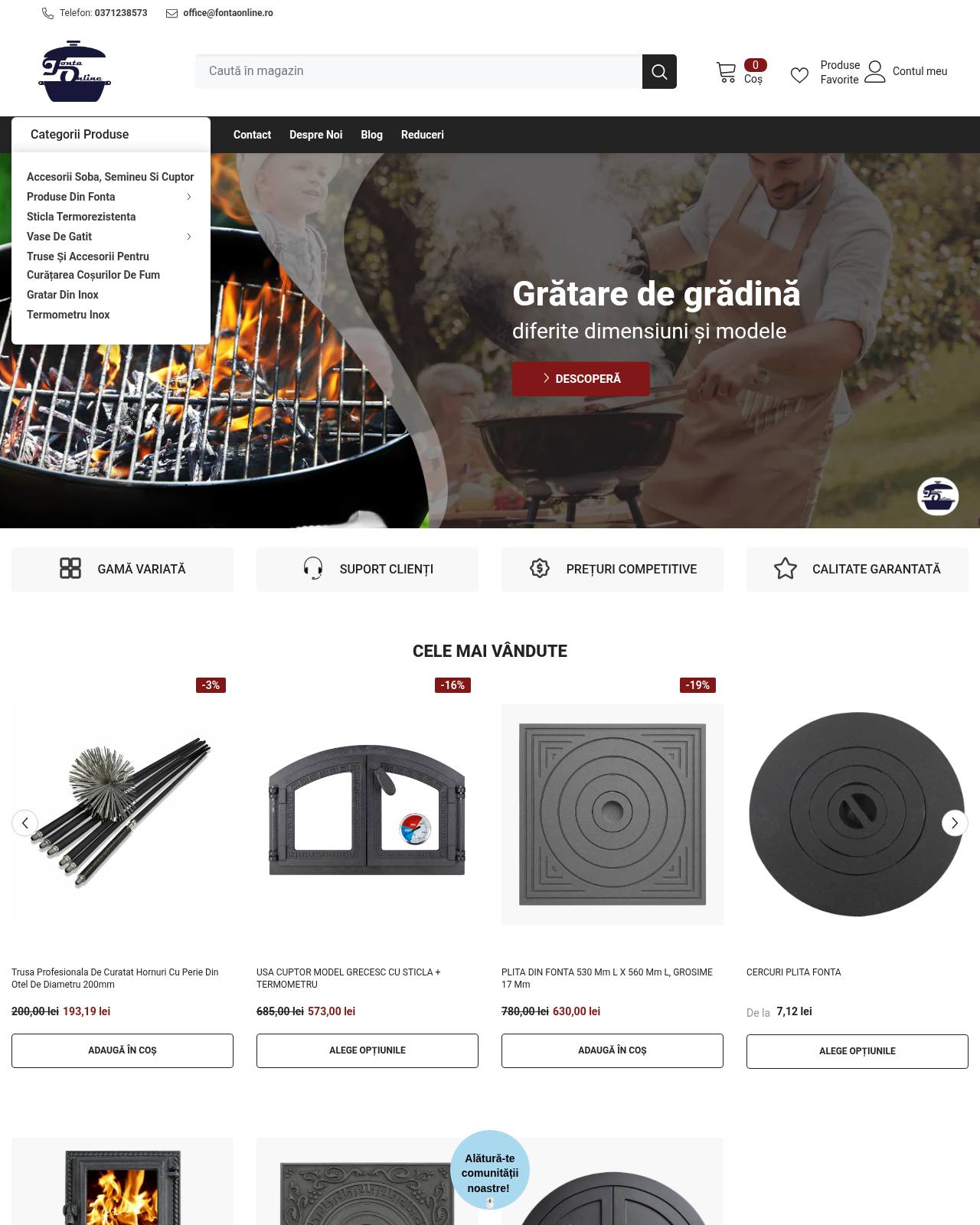 fontaonline.ro — online store