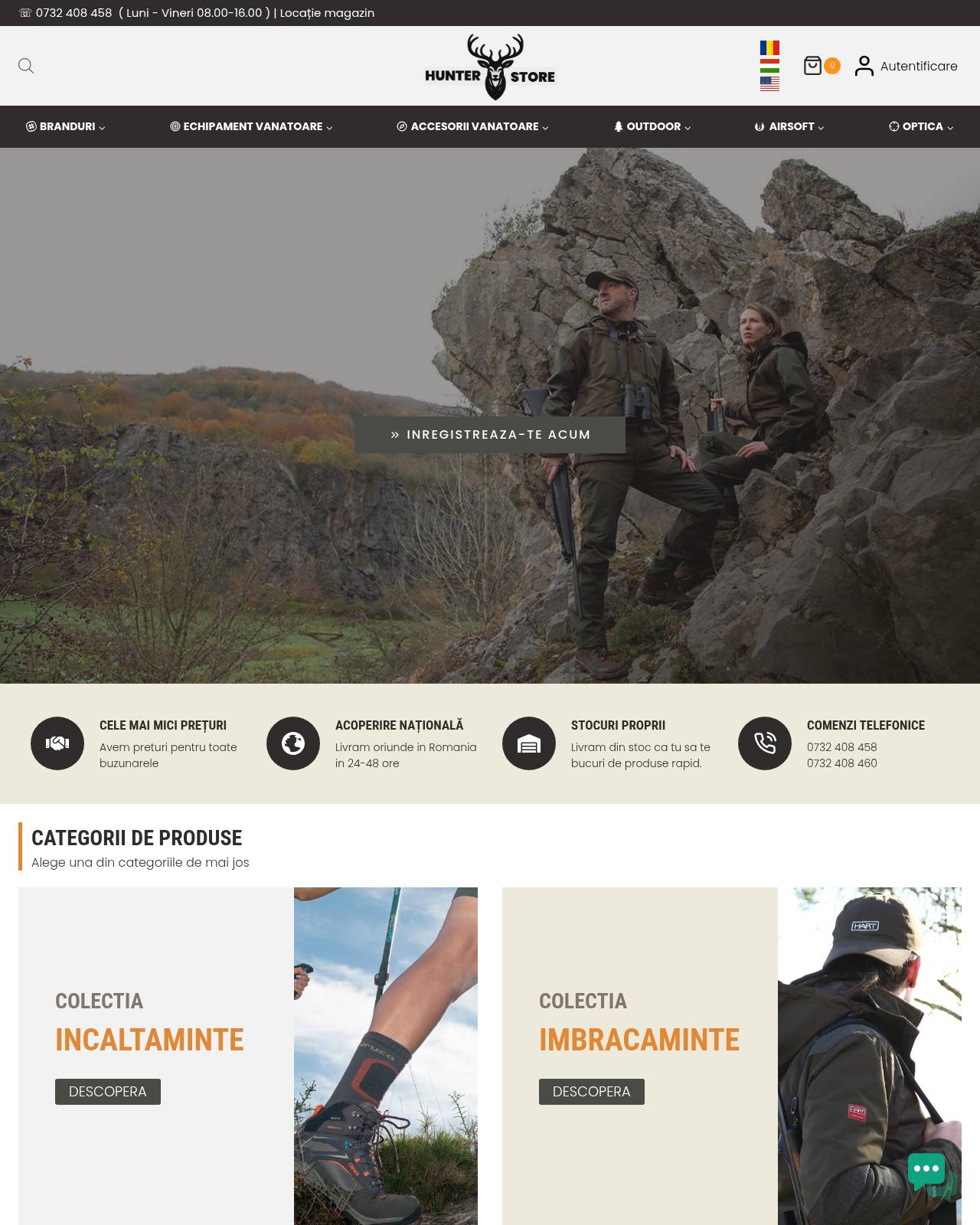 hunterstore.ro — online store