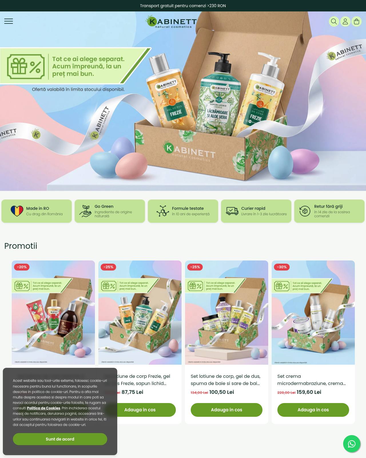 kabinett.ro — online store
