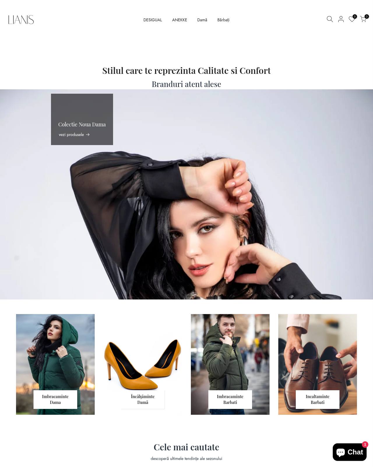 lianis.ro — online store