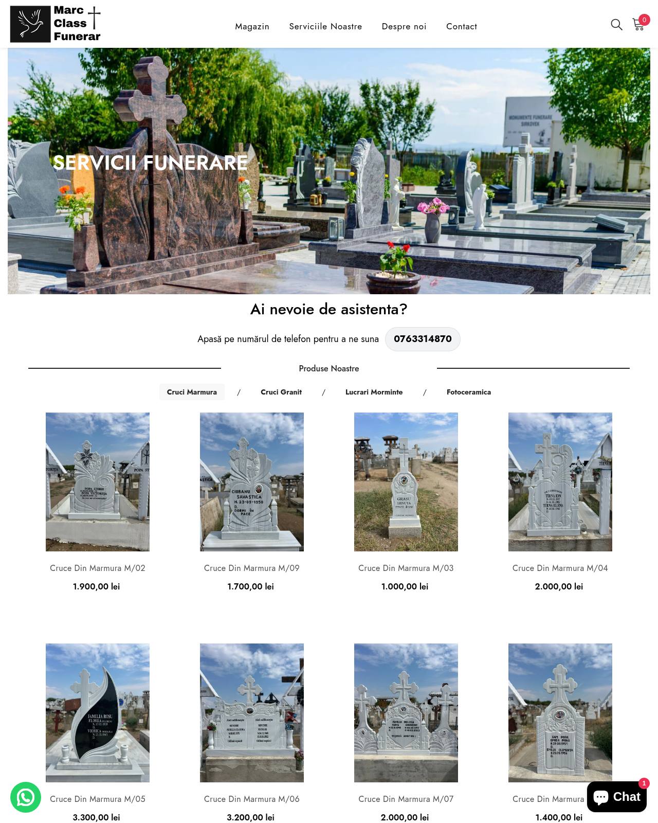 marcclass.ro — online store