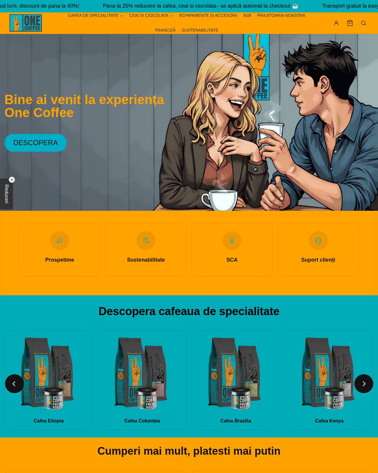 onecoffee.ro — online store