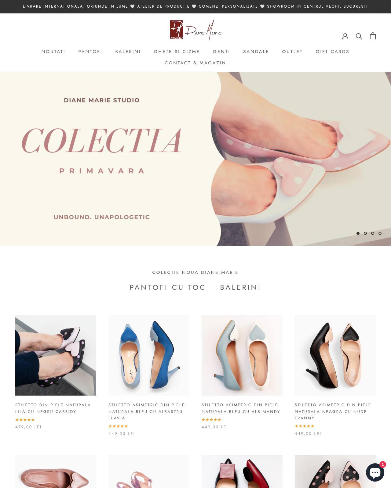 pantofidianemarie.ro — online store