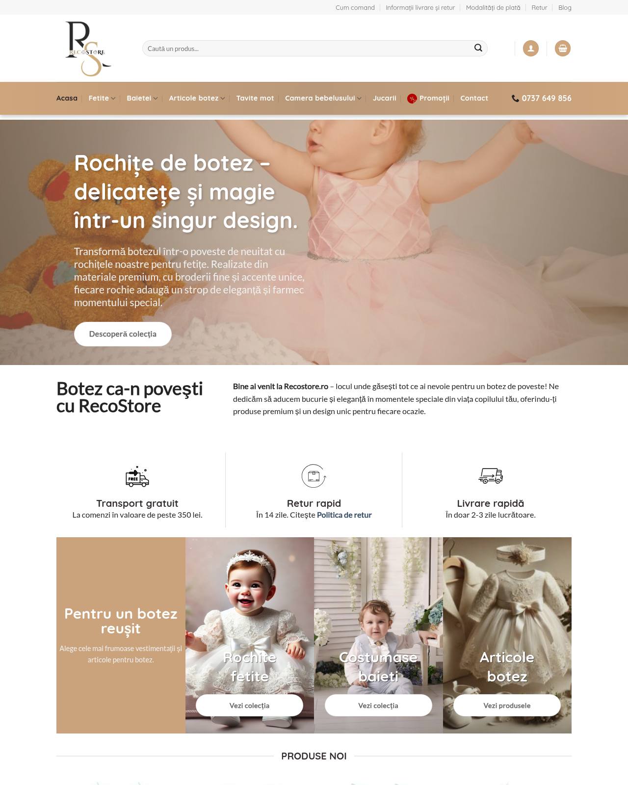 recostore.ro — online store