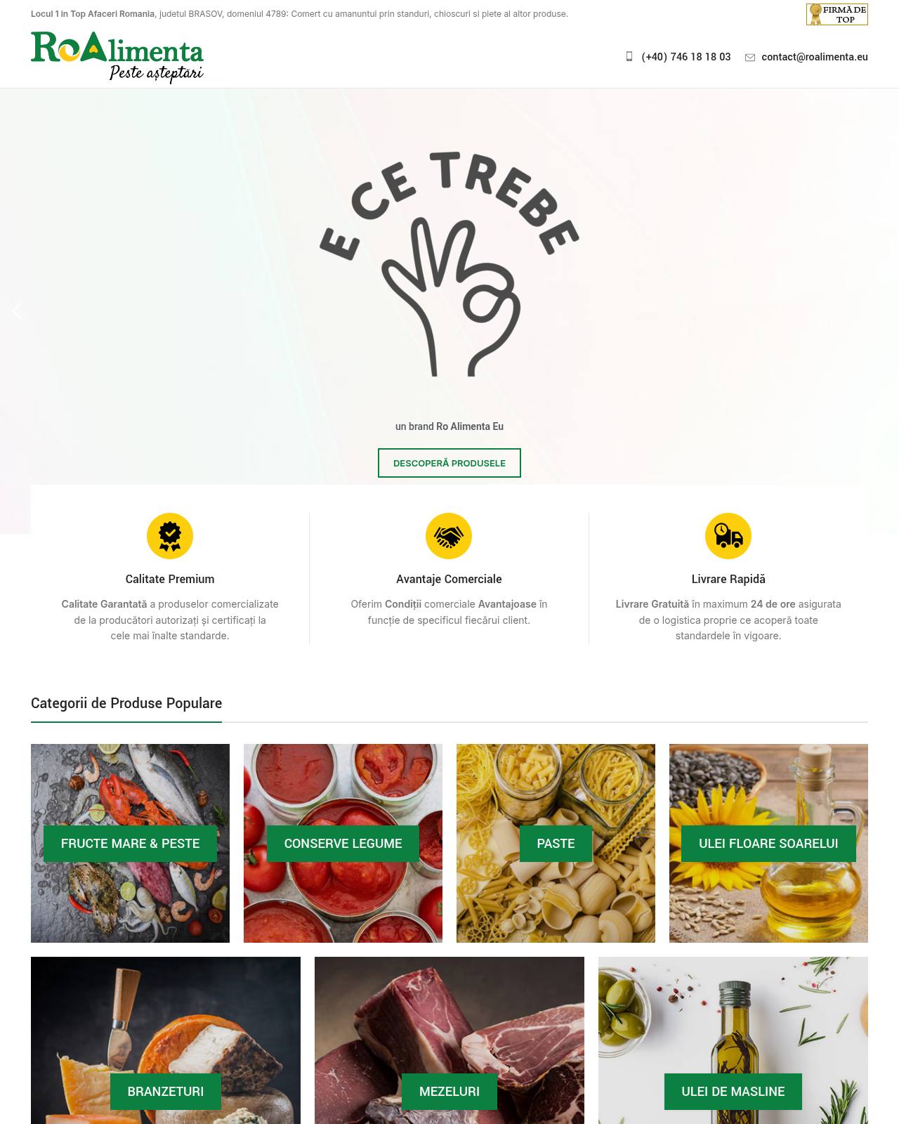 roalimenta.eu — online store