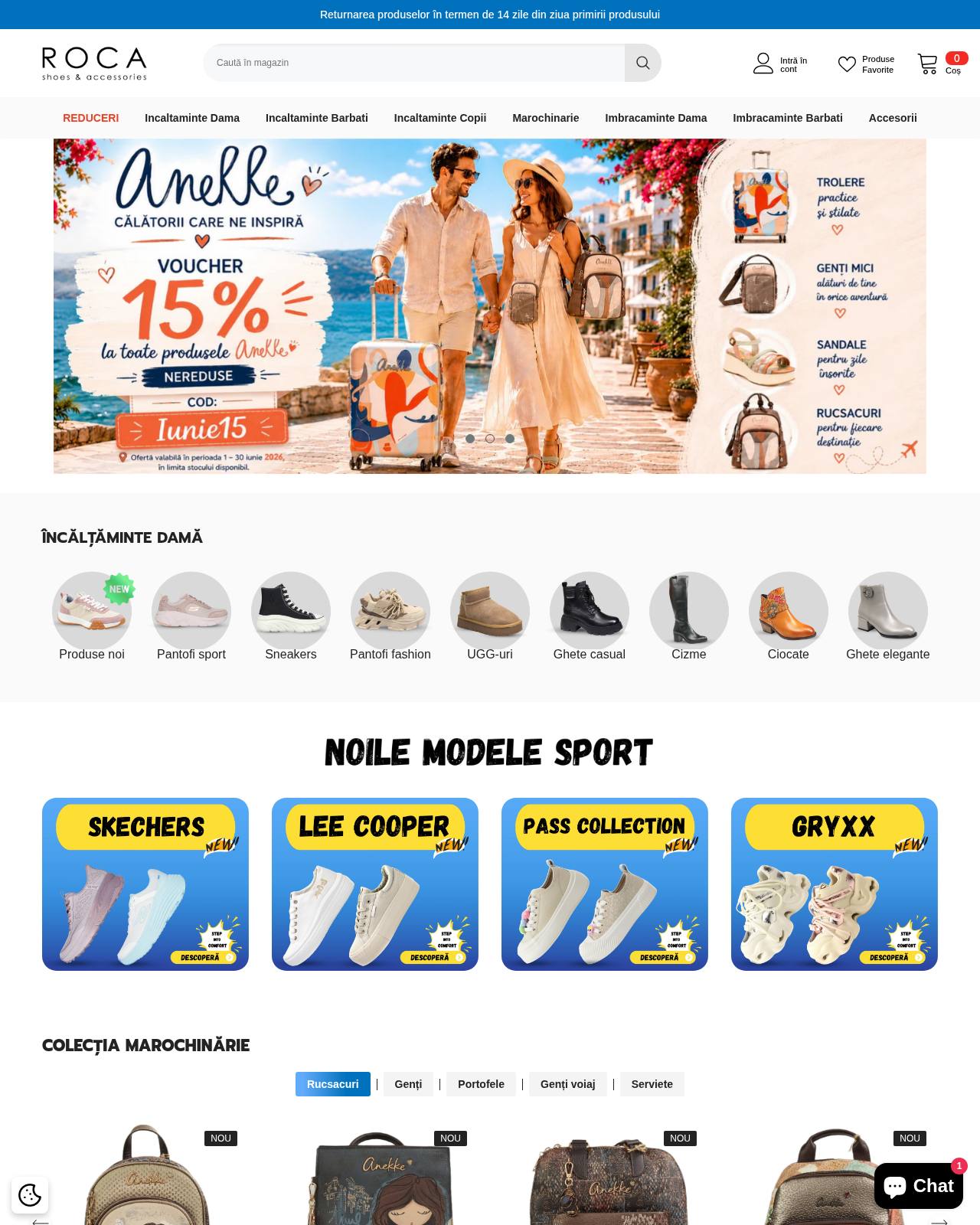 Roca Shoes — magazin online