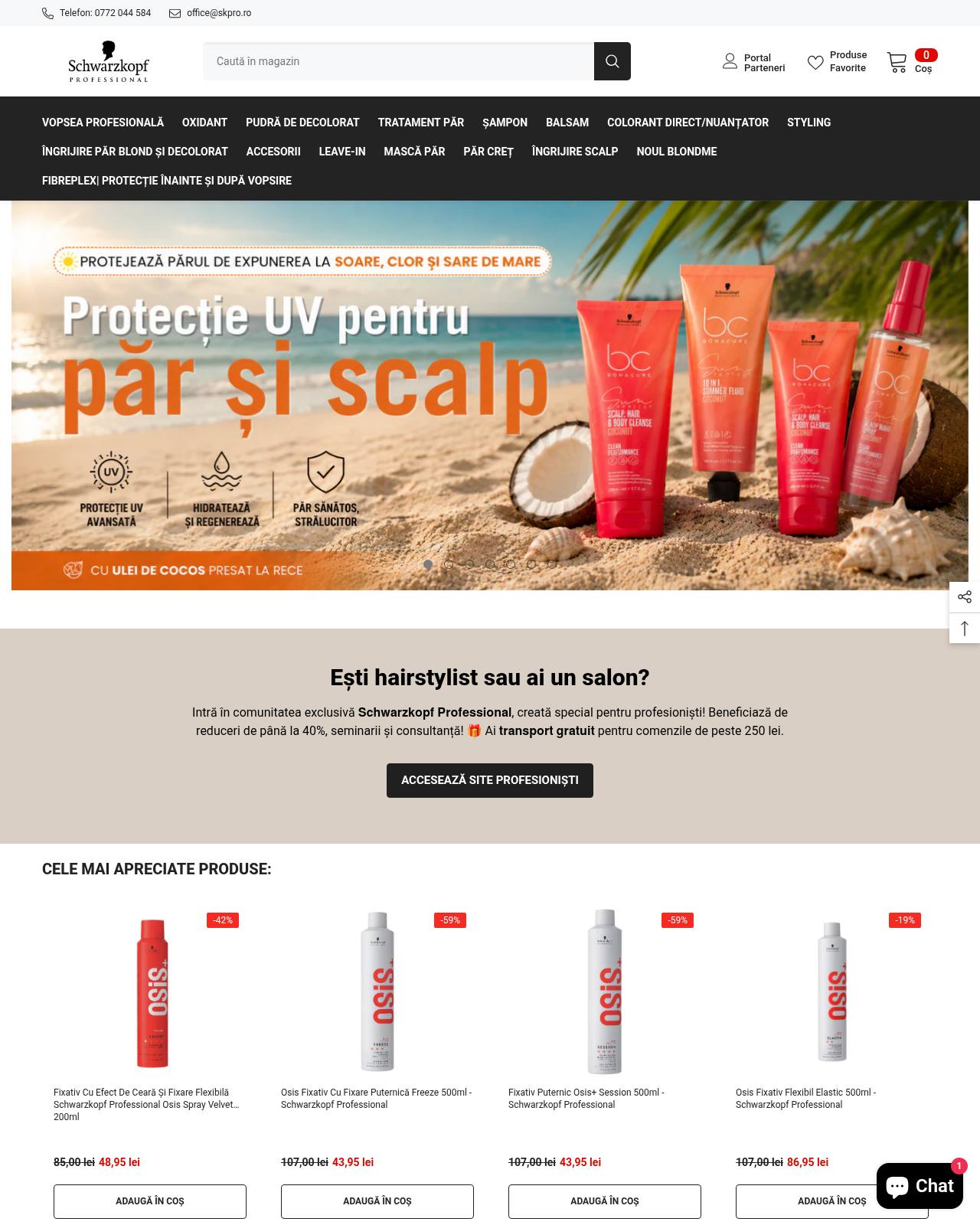 Schwarzkopf Pro — magazin online