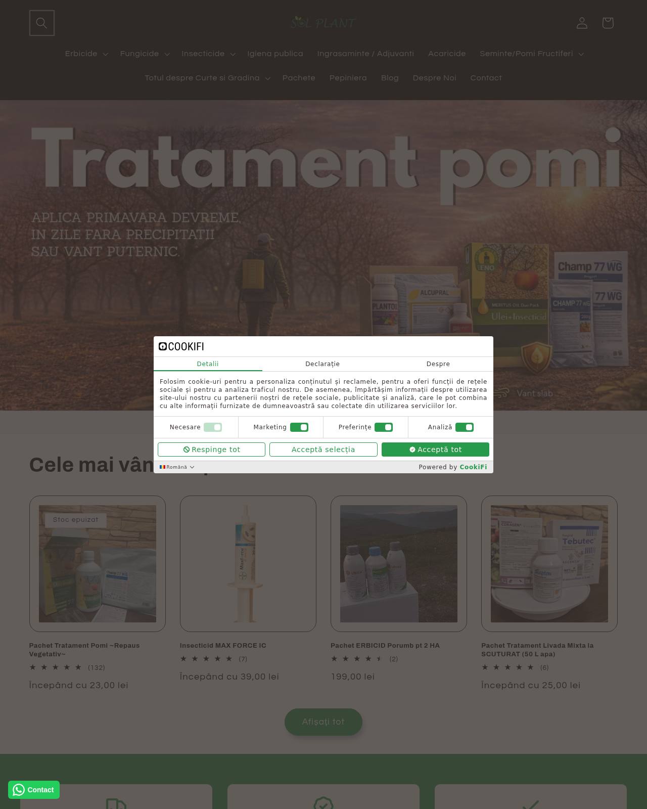 solplant.ro — online store