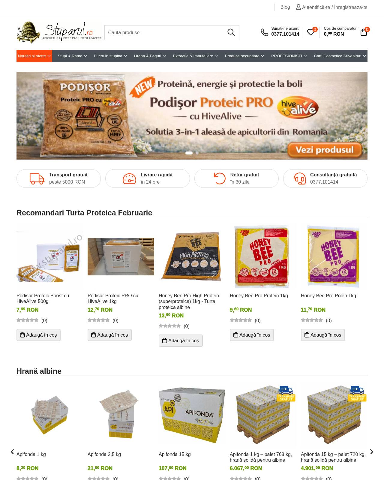 stuparul.ro — online store