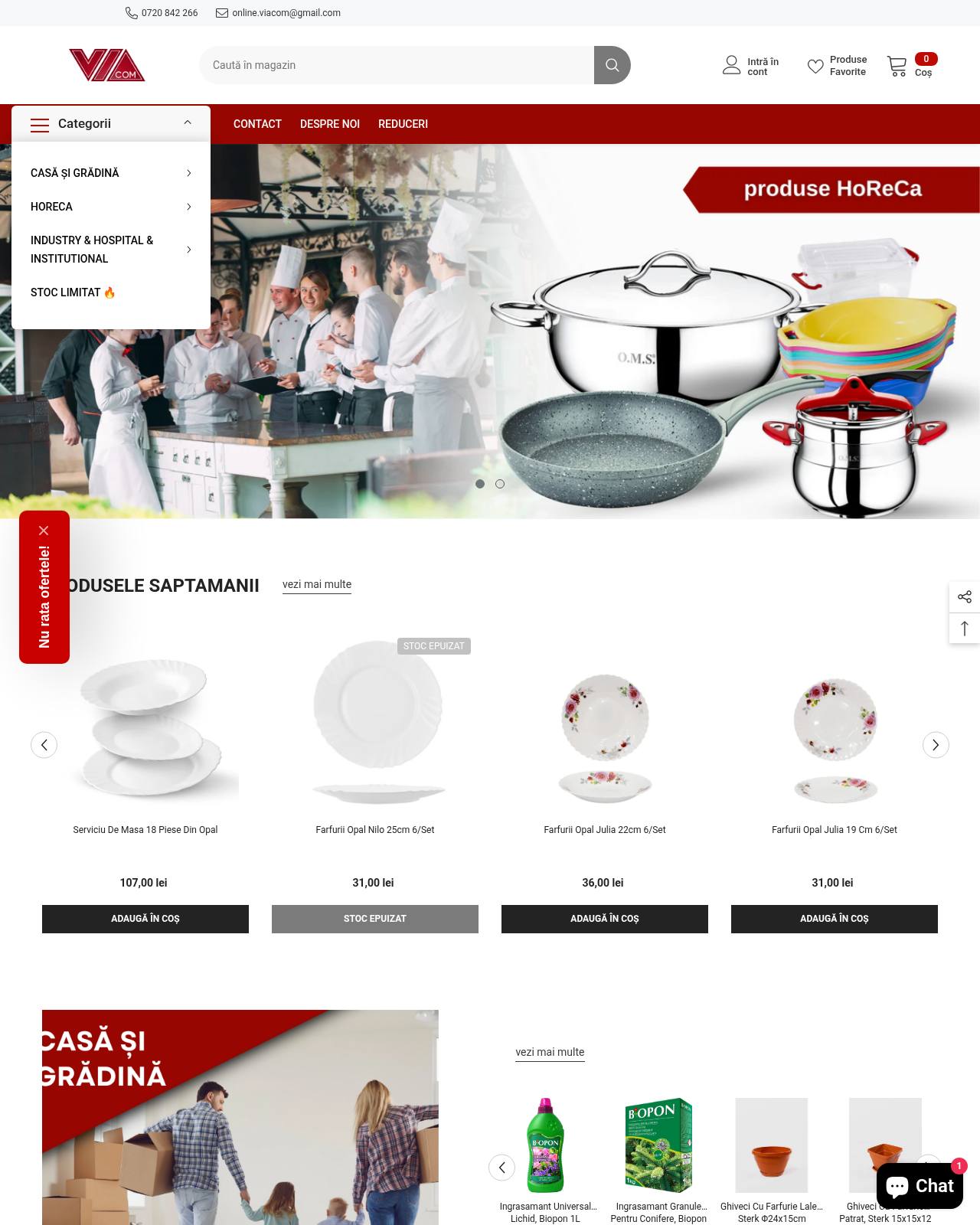 viacom.ro — online store